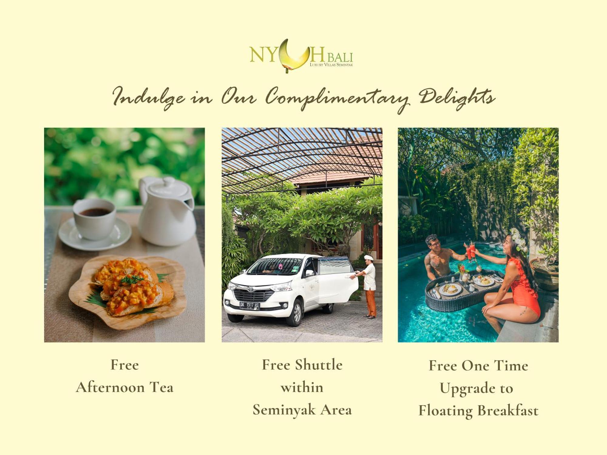 Nyuh Bali Villas Seminyak Exteriör bild